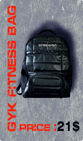 GYMKHANA BALCK GYM BAG