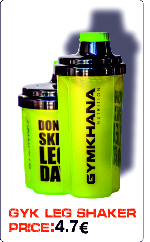 GYMKHANA GREEN LEG SHAKER 500ml