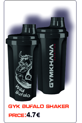 GYMKHANA BLACK EDITION BUFALO SHAKER 500 ml